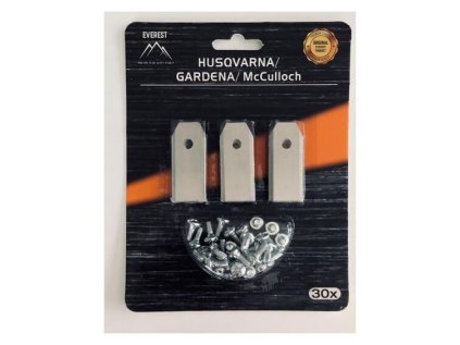 Nôž na robotickú kosačku Husqvarna Gardena 43mm Long SADA 30 ks | ajtech.sk