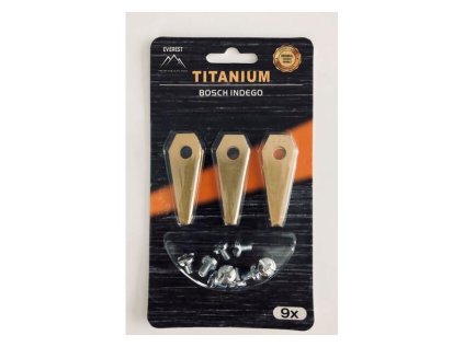 Nôž na robotickú kosačku Bosch Indego TITAN SADA 9 ks | ajtech.sk