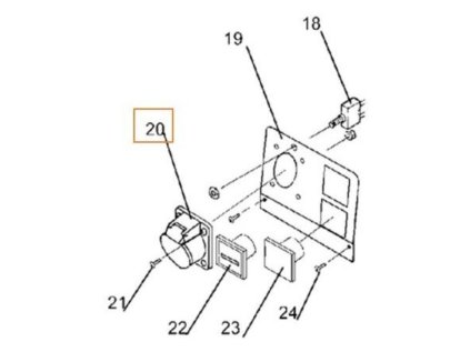 Zásuvka 32A 230V BRIGGS & STRATTON, 102290GS | ajtech.sk
