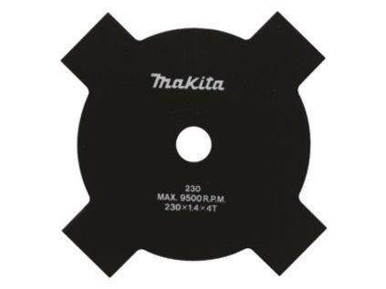 Oceľový nôž MAKITA 4-zubý 230mm UR002 | ajtech.sk