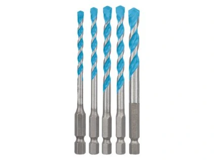 Bosch 5-dielna súprava vrtákov EXPERT HEX-9 MultiConstruction, 4/5/6/6/8 mm | ajtech.sk