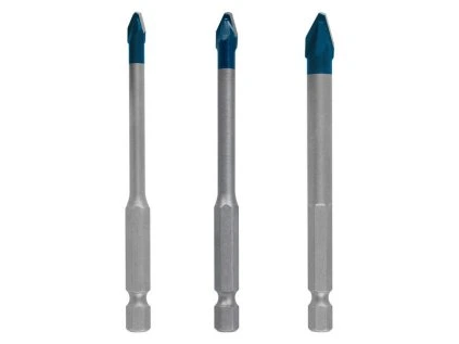 Bosch 3-dielna súprava vrtákov do dlaždíc EXPERT HEX-9 HardCeramic  5 až 8 mm | ajtech.sk