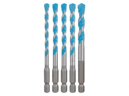 Bosch 5-dielna súprava vrtákov EXPERT HEX-9 MultiConstruction, 5,5/6/6/7/8 mm | ajtech.sk