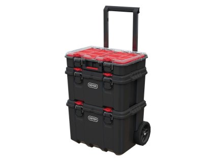 Keter 250927 Stack´n´roll mobilný systém, Sada boxov na náradie | ajtech.sk