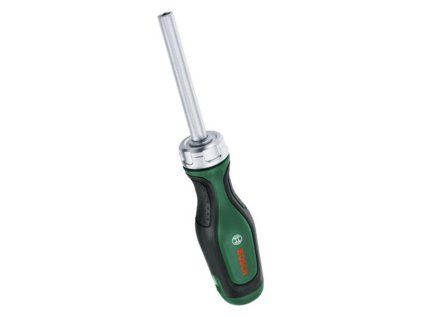Skrutkovač Bosch s račňou + 12 bitov | ajtech.sk