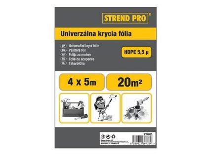 Folia Strend Pro maliarska, 4x05,0 m,  5,5µ Hobb | ajtech.sk