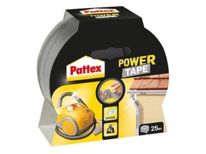 Páska Pattex Power Tape, 50 mm, L-25 m, striebor | ajtech.sk