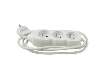 Kabel DG-F803B 03,00 m, 3 zásuvky | ajtech.sk