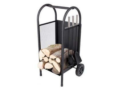 Stojan HT8002, na krbové drevo + náradie | ajtech.sk