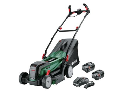 Akumulátorová kosačka BOSCH UniversalRotak 2x18V Set | ajtech.sk