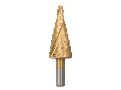 Stupňovitý vrták Bosch HSS-TiN 4-20 mm | ajtech.sk