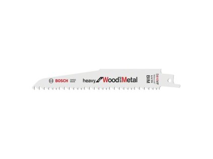 Bosch S 610 VF Pílový list pre chvostové píly na drevo s kovmi 150 mm, 5 ks 2608657608 | ajtech.sk
