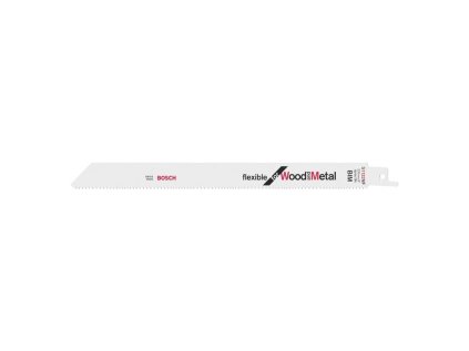 Bosch S 1122 VF Pílový list pre chvostové píly na drevo s kovmi 225 mm, 25 ks 2608657559 | ajtech.sk