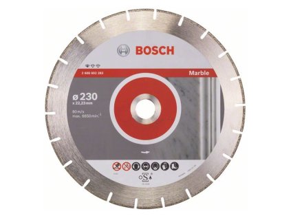 Bosch Diamantový rezací kotúč Standard for Marble 230 x 22,23 x 2,8 x 3 mm | ajtech.sk