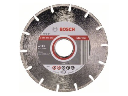 Bosch Diamantový rezací kotúč Standard for Marble 115 x 22,23 x 2,2 x 3 mm | ajtech.sk