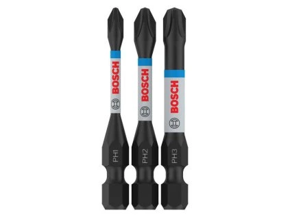 Bosch Skrutkovací bit Impact Control Power PH, 3 ks | ajtech.sk