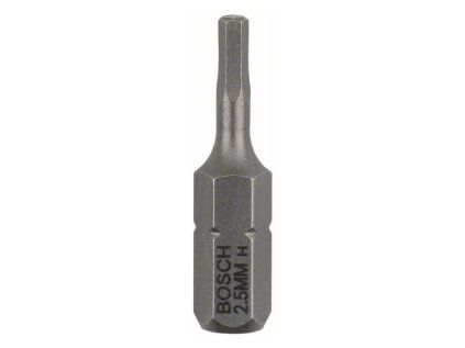 Skrutkovací bit BOSCH Extra Hard HEX 2.5 25mm 3ks | ajtech.sk