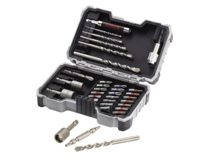 Bosch 35-dielna sada skrutkovacích bitov a vrtákov CYL-3 Extra Hard na betón | ajtech.sk