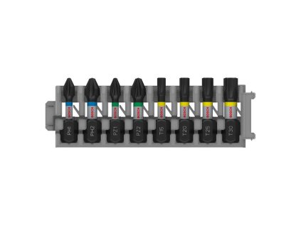 Bosch 8 dielna sada skrutkovacích bitov PRO Impact PH, PZ a T | ajtech.sk