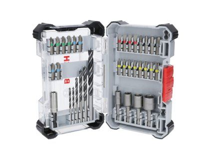 Sada vrtákov a bitov Bosch PRO Wood Extra Hard (35ks) | ajtech.sk