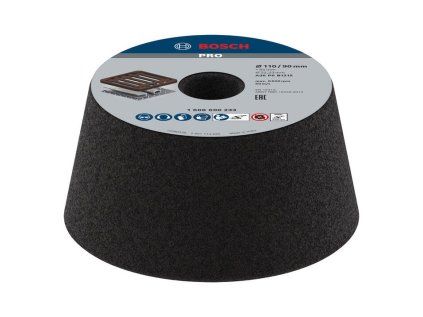 Brúsny kotúč Bosch 100x55mm P36 na kov | ajtech.sk