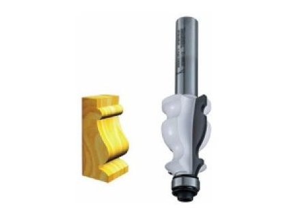 Makita Profilová vodiaca frézka s ložiskom Priemer 28.6 mm stopka 12 mm, D-48848 | ajtech.sk