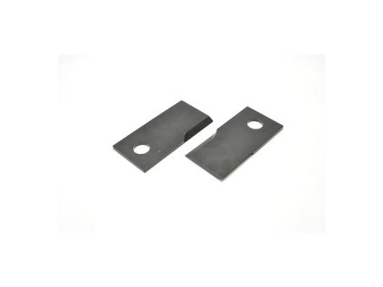 Nôž na traktorovú kosačku krajný Crossjet rovný dlhý 14,5cm d.24,5mm SECO GROUP  S532950602013 | AJTECH.SK