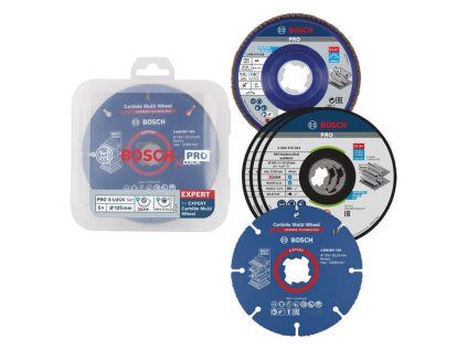Sada kotúčov Bosch X-LOCK 125 mm | ajtech.sk