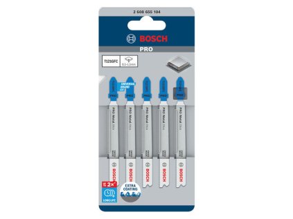 Bosch List do priamočiarej píly PRO Metal thin T121GFC 92 mm, 5 ks | ajtech.sk