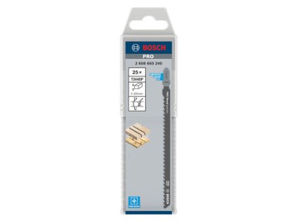 Bosch List do priamočiarej píly PRO Wood precise T344DP 152 mm, 25 ks | ajtech.sk