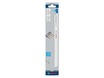 Bosch List do priamočiarej píly PRO Metal Sandwich T1018AFP, 250 mm, 5 ks | ajtech.sk