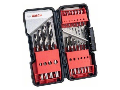 Sada vrtákov do kovu Bosch HSS PointTeQ ToughBox (18ks) | ajtech.sk