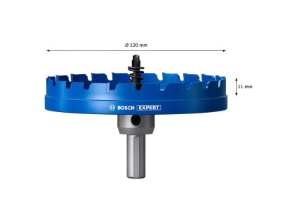 Bosch EXPERT Sheet Metal Dierovka do plechov 120x5 mm 2608901451 | ajtech.sk