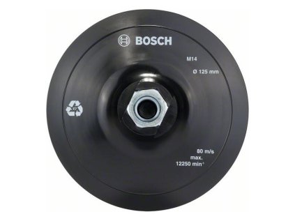 Bosch Pomocná podložka so suchým zipsom pre uhlové brúsky 125 mm 12 500 ot./min. 2608601077 | ajtech.sk