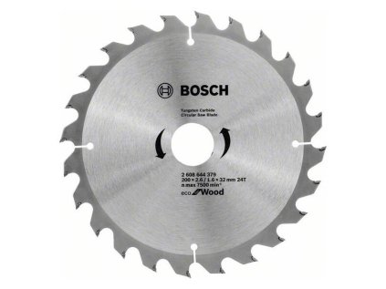 Bosch Pílový kotúč Eco for Wood 200 x 2.6/1.6 x 32mm Z24 | ajtech.sk