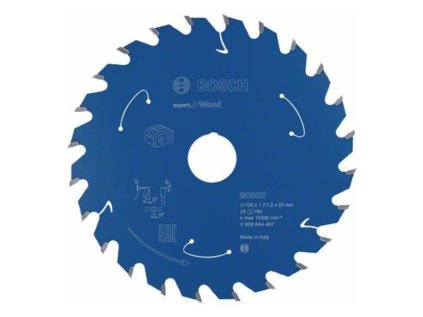 Bosch Pílový kotúč pre aku píly EXPERT for Wood 120 x 20 x 1,7/1,2mm Z24 | ajtech.sk