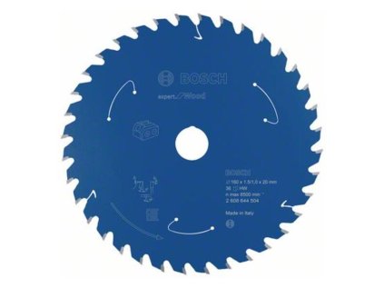 Bosch Pílový kotúč pre aku píly EXPERT for Wood 160 x 20 x 1,5/1mm Z36 | ajtech.sk