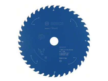 Bosch Pílový kotúč pre aku píly EXPERT for Wood 254 x 30 x 2,1/1,6mm Z40 | ajtech.sk