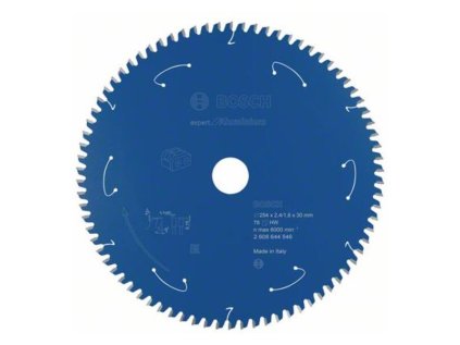 Bosch Pílový kotúč pre aku píly EXPERT for Aluminium 254 x 30 x 2,4/1,8mm Z78 | ajtech.sk