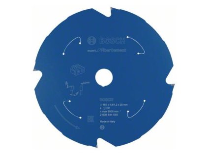 Bosch Pílový kotúč pre aku píly EXPERT for Fiber Cement 165 x 20 x 1,8/1,2mm Z4 | ajtech.sk