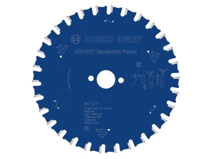 Pílový kotúč Bosch EXPERT for Sandwich Panel 160 mm | ajtech.sk