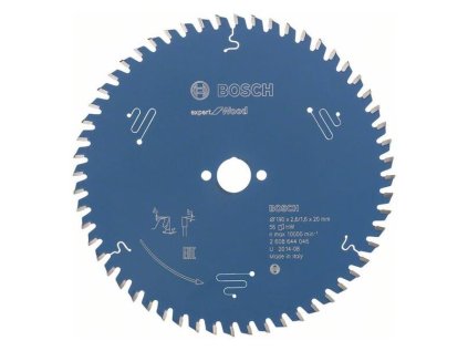 Bosch Pílový kotúč  EXPERT for Wood 190 x 20 x 2,6 mm Z56 | ajtech.sk