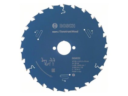 Bosch Pílový kotúč EXPERT for Construct Wood 190 x 30 x 2,0mm Z24 | ajtech.sk