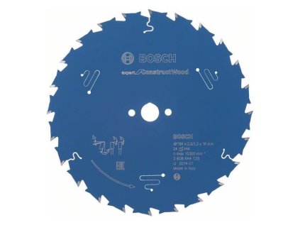 Bosch Pílový kotúč EXPERT for Construct Wood 184 x 16 x 2,0mm Z24 | ajtech.sk