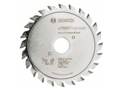 Bosch Pílový kotúč Top Precision for Laminated Panel 120 x 22 x 2,8/3,6 mm Z12/12 | ajtech.sk