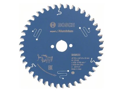 Bosch Pílový kotúč EXPERT for Aluminium 150 x 20 x 2,6mm Z42 | ajtech.sk