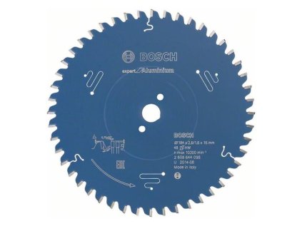 Bosch Pílový kotúč EXPERT for Aluminium 184 x 16 x 2,6mm Z48 | ajtech.sk