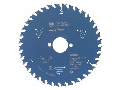 Bosch Pílový kotúč  EXPERT for Wood 165 x 30 x 2,6 mm Z36 | ajtech.sk