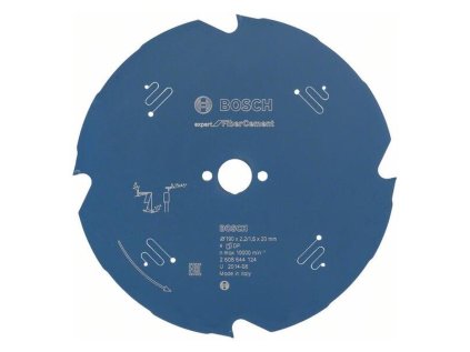 Bosch Pílový kotúč EXPERT for Fiber Cement 190 x 20 x 2,2mm Z4 | ajtech.sk