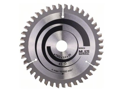 Bosch Pílový kotúč Multi Material 150 x 20/16 x 2,0mm Z42 | ajtech.sk